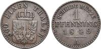 Brandenburg-Preussen CU-Pfennig Friedrich Wilhelm IV. 1840-1861. -