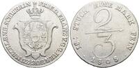 Mecklenburg-Schwerin 2/3 Taler(Gulden) Friedrich Franz I. 1785-1837. -