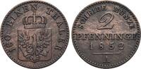 Brandenburg-Preussen CU-2 Pfennig Friedrich Wilhelm IV. 1840-1861. -