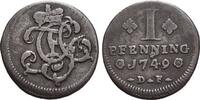 Trier-Erzbistum CU-Pfennig Franz Georg von Schönborn 1729-1756. -