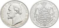 Sachsen-Coburg-Gotha Vereinstaler Ernst II. 1844-1893. -