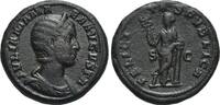 AE  222-235 n. Chr. Rom Julia Mamaea, Mutter des Severus Alexander 222-235, erschlagen bei Mainz. Felder leicht geglättet, sehr schön