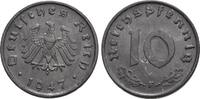 Alliierte Besetzung Zink-10 Pfennig -