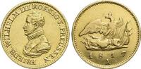 Brandenburg-Preussen Gold-1/2 Friedrichsd'or Friedrich Wilhelm III. 1797-1840. -