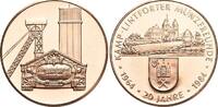 Ausbeute Tombak-Medaille Jahresmedaillen der Grafschafter Münzfreunde Moers, - Geschichte des Bergbaus -. -