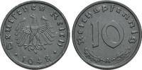 Alliierte Besetzung Zink-10 Pfennig -