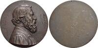 Musik Einseitige Bronze-Medaille o.Jahr Joachim, Joseph *1831 Kittsee bei Pressburg +1907 Berlin, österreichisch-ungarischer Violinist, Dirigent und Komponist. -