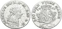 Baden-Durlach 5 Kreuzer Karl Friedrich 1738-1806. -