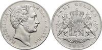Bayern Doppelgulden Maximilian II. Joseph 1848-1864. -