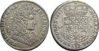 Brandenburg-Preussen 2/3 Taler(Gulden) Friedrich III. 1688-1701. -
