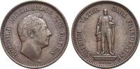 Baden-Durlach CU-Gedenkkreuzer Leopold 1830-1852. -