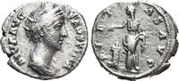 Denar  147-161 n. Chr. Rom Faustina II., Gattin des Marcus Aurelius 147-161(-176) n.Chr.. Leicht rauh, fast sehr schön