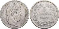 Frankreich 5 Francs 1839 A Louis Philippe I. 1830-1848. fast sehr schön 34.02 US$ Tax included +  11.73 US$ shipping