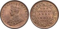 Indien 1/4 Annas Georg V. 1910-1936. -