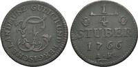 Jülich-Berg CU-1/4 Stüber 1 Karl Theodor von Pfalz-Sulzbach 1742-1799. -