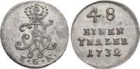 Brandenburg-Preussen 1/48 Taler Friedrich Wilhelm I. - der Soldatenkönig 1713-1740. -