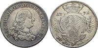 Pfalz-Kurlinie Konventionstaler Karl Theodor 1742-1799. -