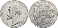 Sachsen-Meiningen Doppeltaler Bernhard Erich Freund 1803-1866. -