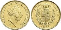 Württemberg Gold-5 Gulden Wilhelm I. 1816-1864. -