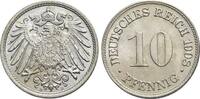 Deutsches Reich CU/Ni-10 Pfennig -