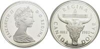 Canada Dollar 1982 Elisabeth II. 1952-2022. In Kapsel, PP 40.47 US$  +  28.91 US$ shipping