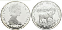 Canada Dollar 1985 Elisabeth II. 1952-2022. In Kapsel, PP 40.47 US$  +  28.91 US$ shipping