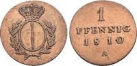 Brandenburg-Preussen CU-Pfennig 1810 A Friedrich Wilhelm III. 1797-1840.... 56.65 US$  +  28.91 US$ shipping