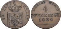 Brandenburg-Preussen CU-4 Pfennig 1839 A Friedrich Wilhelm III. 1797-184... 132.96 US$  +  28.91 US$ shipping
