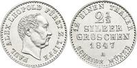 Lippe-Detmold 2 1/2 Silbergroschen 1847 A Paul Alexander Leopold 1802-18... 160.71 US$  +  28.91 US$ shipping