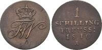 Brandenburg-Preussen CU-Schilling 1810 A Friedrich Wilhelm III. 1797-184... 25.44 US$  +  28.91 US$ shipping