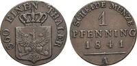 Brandenburg-Preussen CU-Pfennig 1841 A Friedrich Wilhelm IV. 1840-1861. ... 28.91 US$  +  28.91 US$ shipping