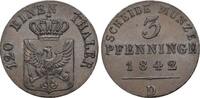 Brandenburg-Preussen CU-3 Pfennig 1842 D Friedrich Wilhelm IV. 1840-1861... 109.84 US$  +  28.91 US$ shipping