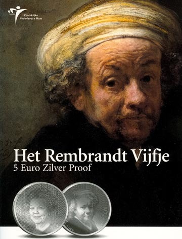 Nederland 5 Euro 2006 II 400st Gebortedag Rembrandt van Rijn Proof | MA ...