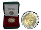 2 Euro 2016 II Belgium Child focus Proof with box and COA