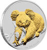 Australien 1 Dollar Koala "Gilded"