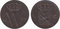 Netherlands ½ Cent Willem III 1849-1890.