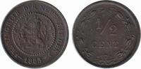 Netherlands ½ Cent Willem III 1849-1890