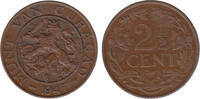 Curacao 2½ Cent Wilhelmina 1890-1948 -