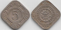 Nederlandse Antillen 5 Cent Juliana 1948-1980 -