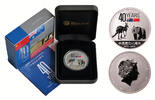 Australië 1 Dollar 40th Anniversary of Friendschip between China and Australia -