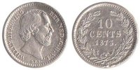 Netherlands 10 Cent Willem III 1849-1890