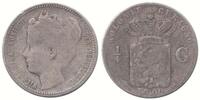Curacao ¼ Gulden Wilhelmina 1890 - 1948 -