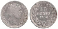 Nederland Koninkrijk 10 Cent Willem III 1849-1890 -