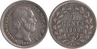 Nederland Koninkrijk 5 Cent Willem III 1849-1890 -