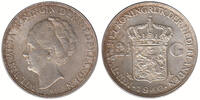Nederland Koninkrijk 2½ Gulden / Rijksdaalder Wilhelmina 1890 - 1948 -