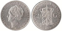 Nederland Koninkrijk 2½ Gulden / Rijksdaalder Wilhelmina 1890 - 1948 -
