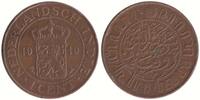 Nederlands Indië 1 Cent Wilhelmina 1890-1948 -
