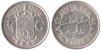 Nederlands Indië 25 Cent Wilhelmina 1890-1948 -