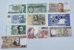Sedler Europe Collection of 10 Different Notes UNC -