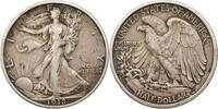 Mynter Half Dollar 1918 S USA  VF